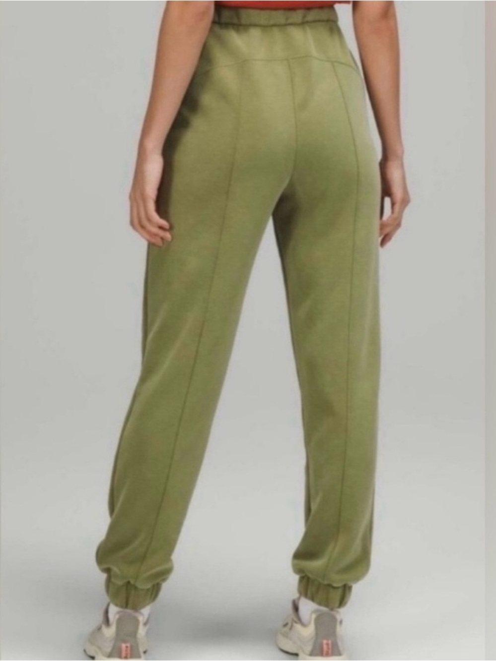 Lululemon Softstreme Relaxed High-Rise Pant Bronze Green Size 8